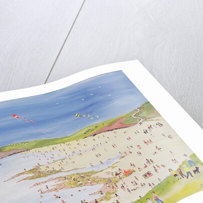 Cliffs and Bay by Judy Joel