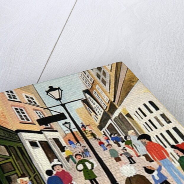 Christmas Steps, Bristol, 1989 by Judy Joel