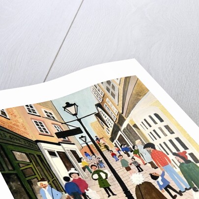 Christmas Steps, Bristol, 1989 by Judy Joel