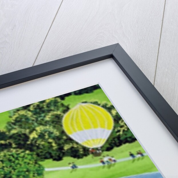 Ballooning at Leeds Castle by Judy Joel