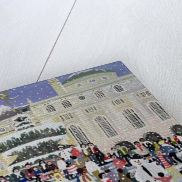Piccadilly Snow Scene by Judy Joel