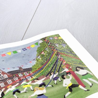 Maypole Dancing, 1991 by Judy Joel