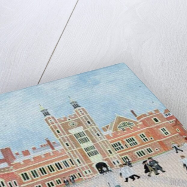 Eton College School Yard, 1991 by Judy Joel