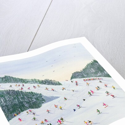 Ski-vening, 1995 by Judy Joel