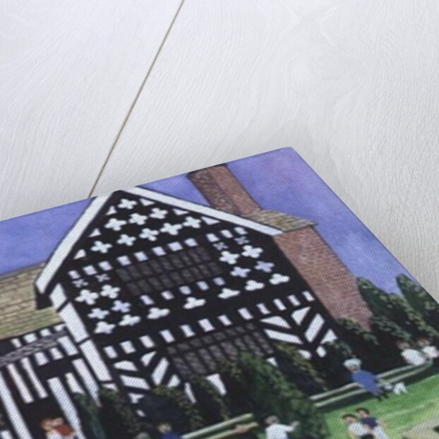 Little Moreton Hall, 1995 by Judy Joel