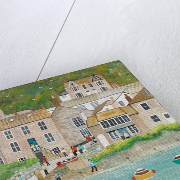The Wharf at Mousehole, 2013 by Judy Joel