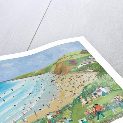 Watergate Bay, Cornwall, 2012 by Judy Joel