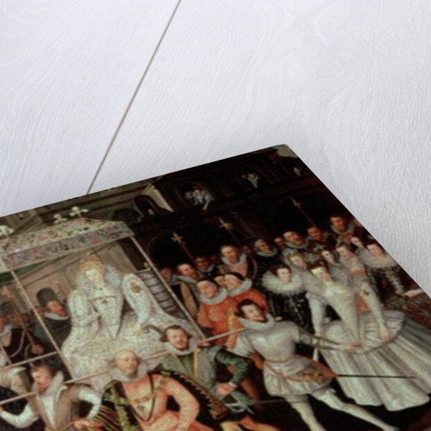 Procession portrait of Elizabeth I of England, c. 1601 by Robert Peake