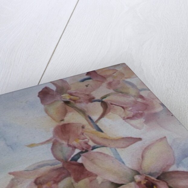 Orchid Cymbidium Ramley by Karen Armitage