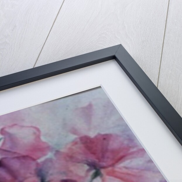 Sweet Peas, Pink Pride (vertical) by Karen Armitage