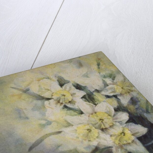 Daffodils with Oriental Jug by Karen Armitage
