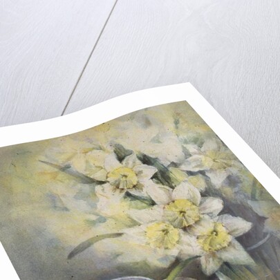 Daffodils with Oriental Jug by Karen Armitage