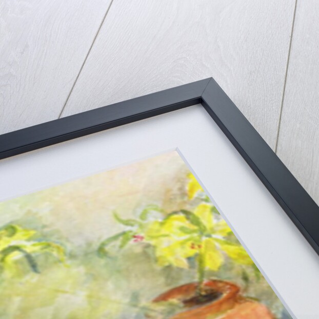 Pansies and Terracotta Pots by Karen Armitage