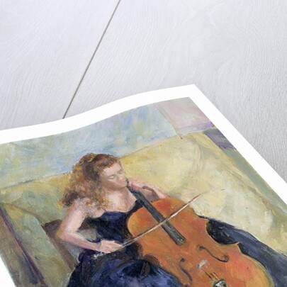 The Cello Player, 1995 by Karen Armitage