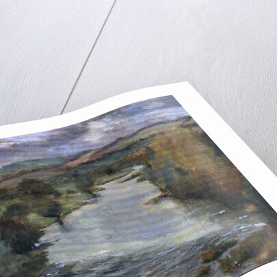 The River Tweed, Roxburghshire, 1995 by Karen Armitage