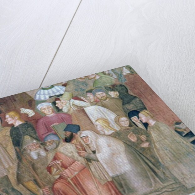 The Church Militant and Triumphant, detail by Andrea di Bonaiuto