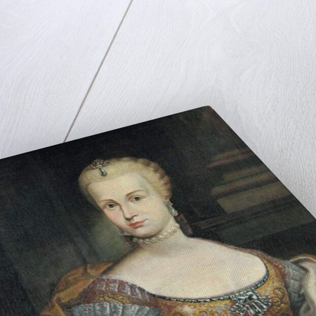 Portrait of the Wife of Pietro Leopoldo di Lorena, c.1750 by Italian School