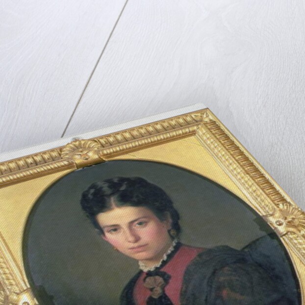 Portrait of Emilia Sampieri, 1870 by Alessandro Franchi