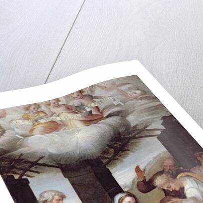 Adoration of the Shepherds, c.1500 by Michel Colombe