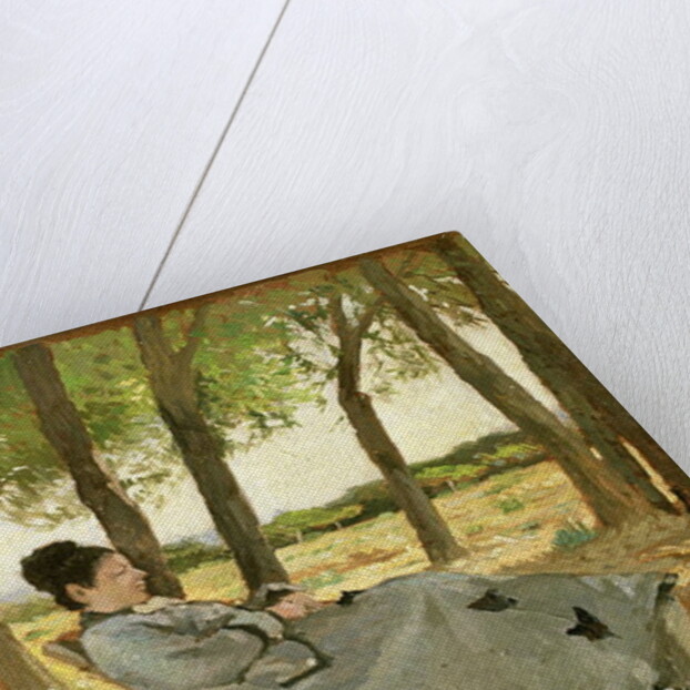 Portrait of Signora Martelli by Giovanni Fattori