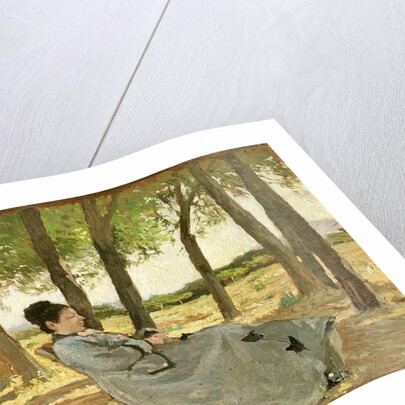 Portrait of Signora Martelli by Giovanni Fattori