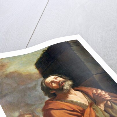St. Peter Penitent, 1639 by Guercino