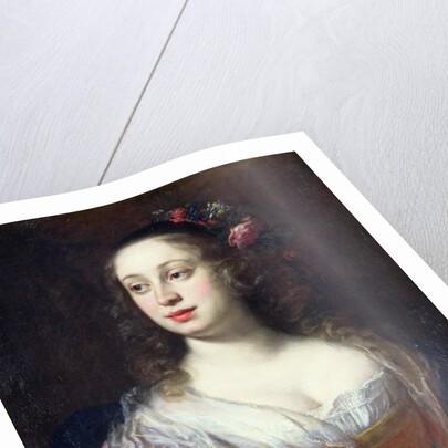 Portrait of Vittoria della Rovere dressed as Flora, c.1639 by Justus Sustermans