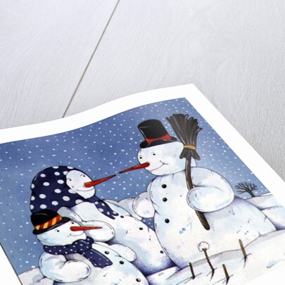 The Snowman Family, 1997 by Christian Kaempf