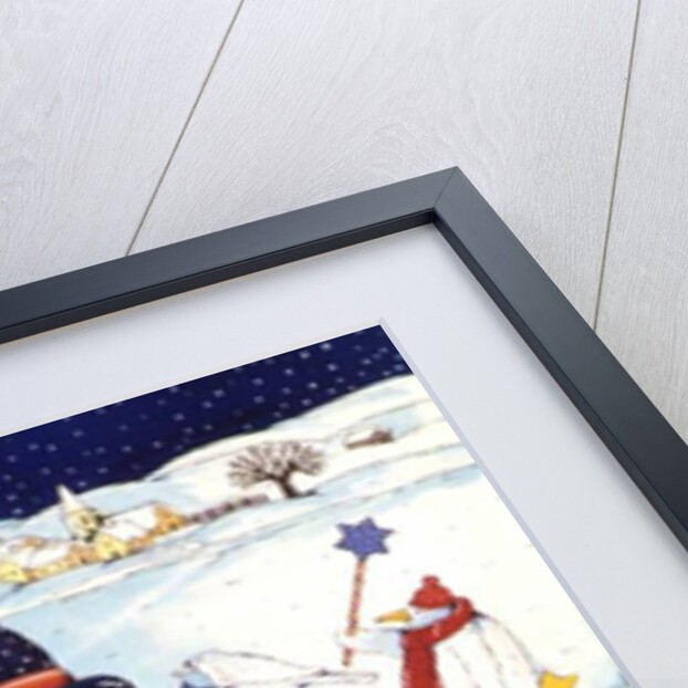 Snowman and Friends by Christian Kaempf