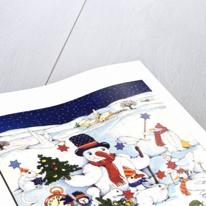 Snowman and Friends by Christian Kaempf