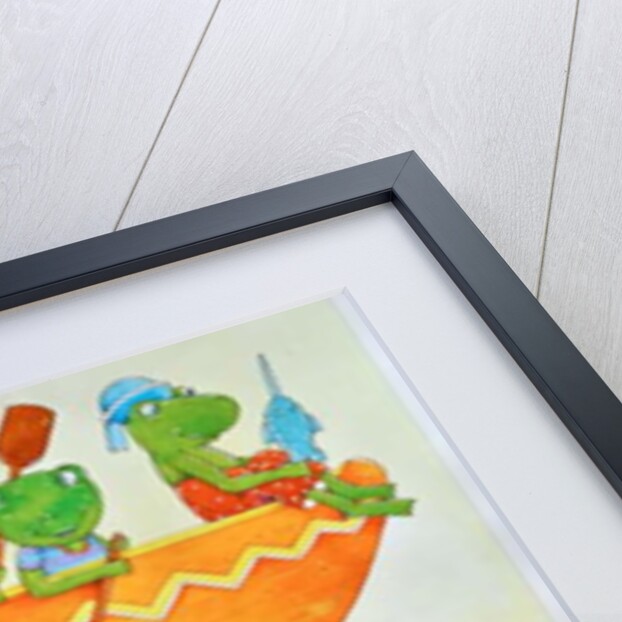 Frog boat and monkey car by Christian Kaempf