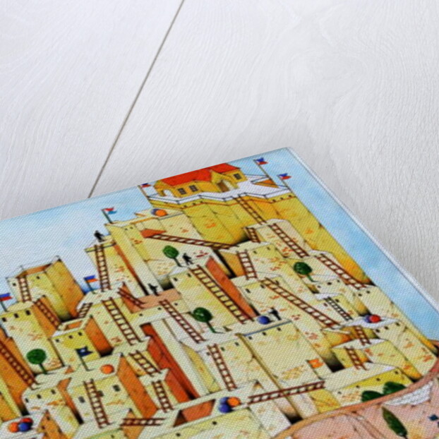 Town and Ladders by Christian Kaempf