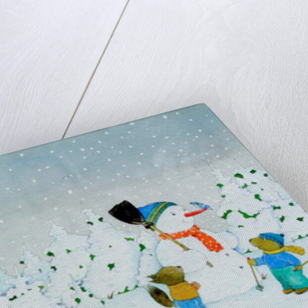 Build a snowman by Christian Kaempf