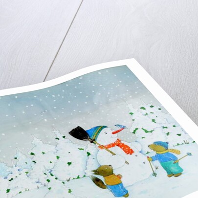 Build a snowman by Christian Kaempf