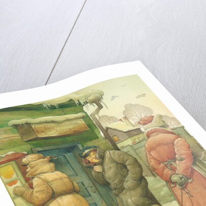 Russian Scene 02, 1994 by Kestutis Kasparavicius