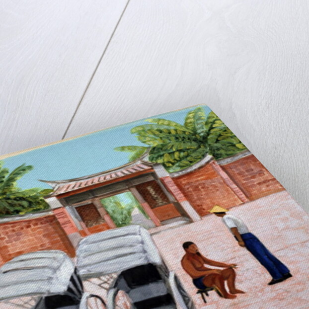 Taking a Rest, 1990 by Komi Chen