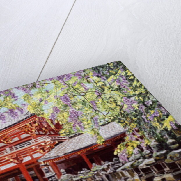 When Wisterias Blossom, 1989 by Komi Chen