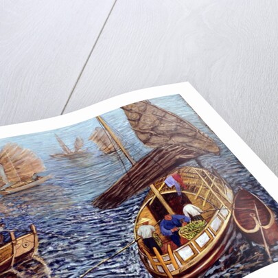 Junks, 1992 by Komi Chen