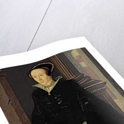 Portrait of a Lady in Black, probably Lady Margaret Arundell, c.1553 by Guillaume Scrots