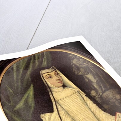 Mary Barbara Huddleston in the habit of a nun of the order of Augustinian Canonesses at the English Convent in Bruges, c.1727 by Netherlandish School