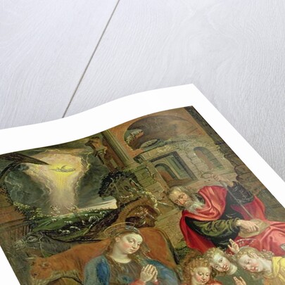 Birth of Christ by Maarten de Vos