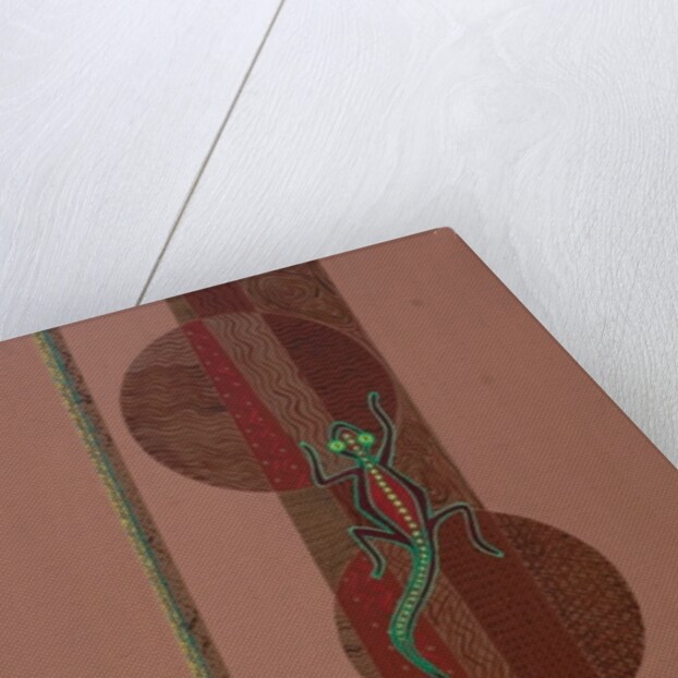 Aboriginal Lizard, 2007 by Kaaria Mucherera