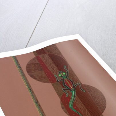 Aboriginal Lizard, 2007 by Kaaria Mucherera