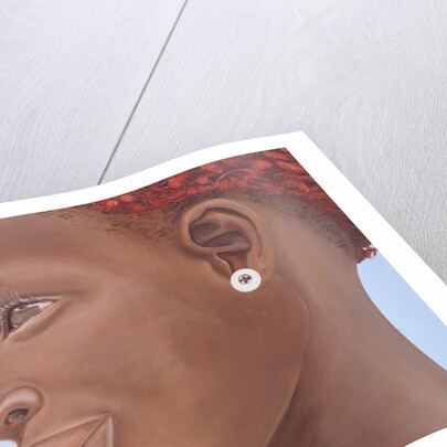 Brown Introspection, 2007 by Kaaria Mucherera