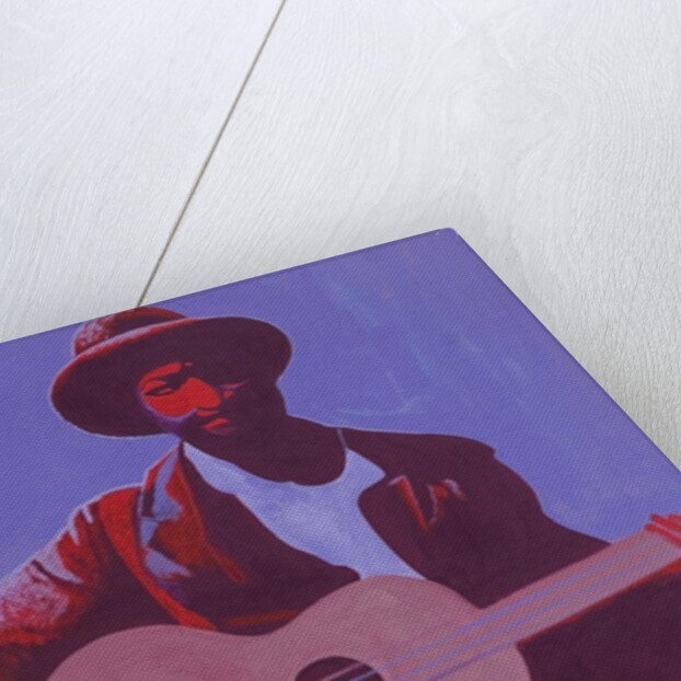 Purple Blues, 2006 by Kaaria Mucherera