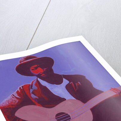 Purple Blues, 2006 by Kaaria Mucherera