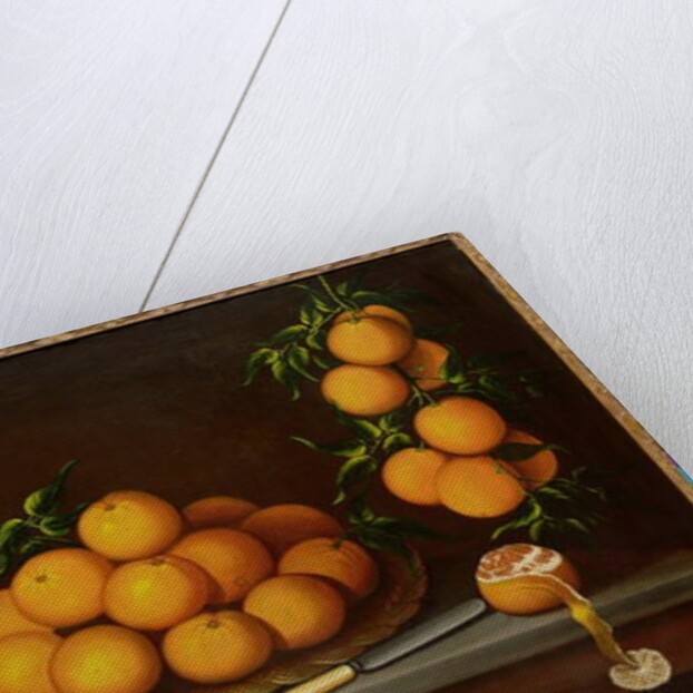 Still life with oranges, 1679 by Francisco de Vargas