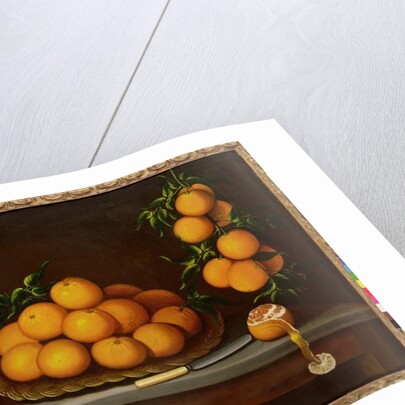 Still life with oranges, 1679 by Francisco de Vargas