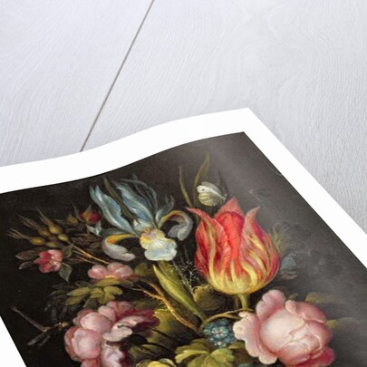 Flower-piece with a Roemer, c.1615 by Roelandt Jacobsz. Savery