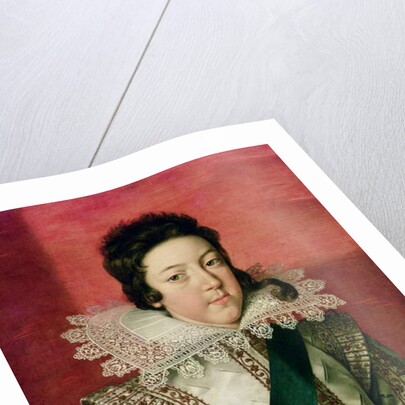 Portrait of Louis XIII as a Boy, wearing the Order of the Saint Espirit, c.1616 by Frans II Pourbus